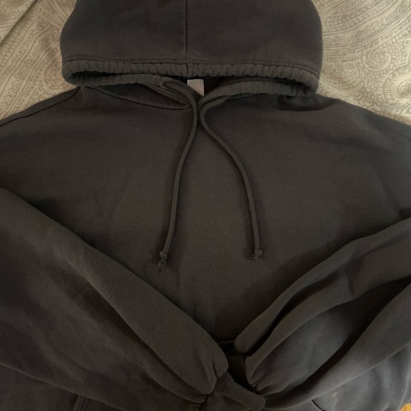 Grey Basic Hoodie - Picture 1 of 3